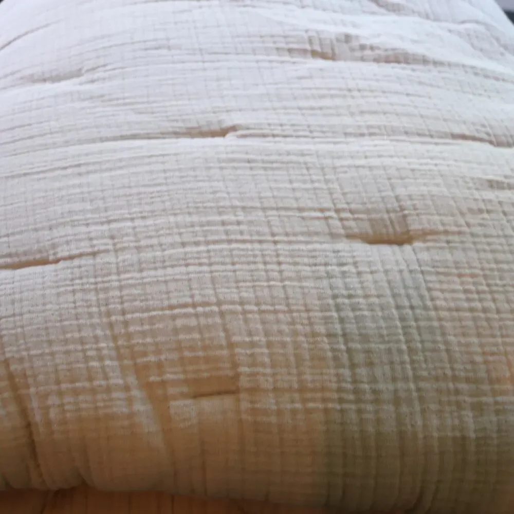 Quince KING Cotton Gauze Dream Quilt + Shams DUNE TAN 100% Organic NEW